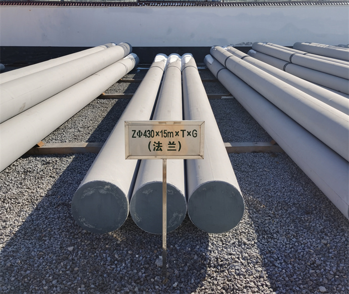 万山430×15米×T×G砼电力电杆